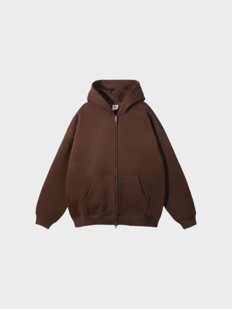 350 GSM Quality Hoodie with Zipper - Image 28