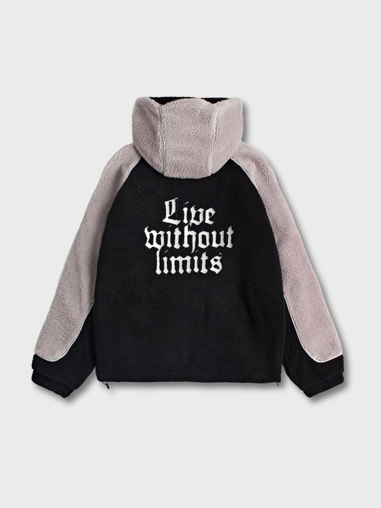 DCRB - Black & Grey Sherpa Ninja Fleece - Image 4