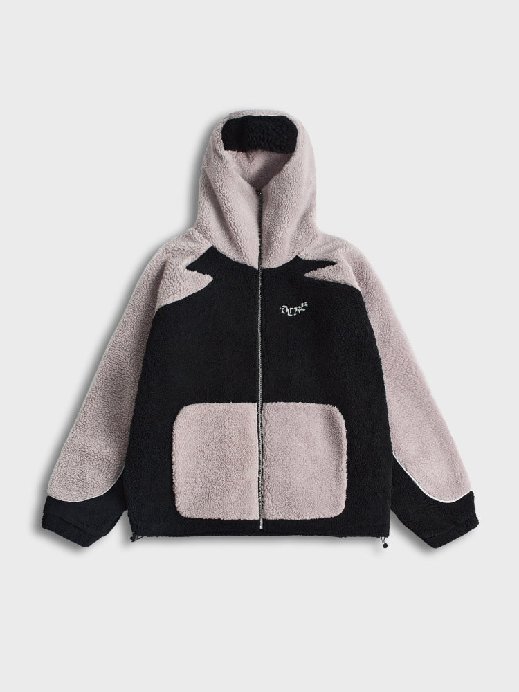 DCRB - Dark & Light Brown Sherpa Ninja Fleece - Image 14