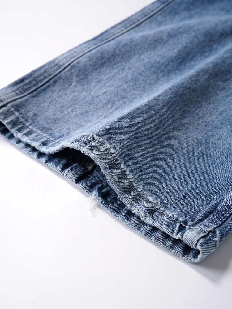 DCRB Baggy Denim Jeans - Grey/Blue - Image 11