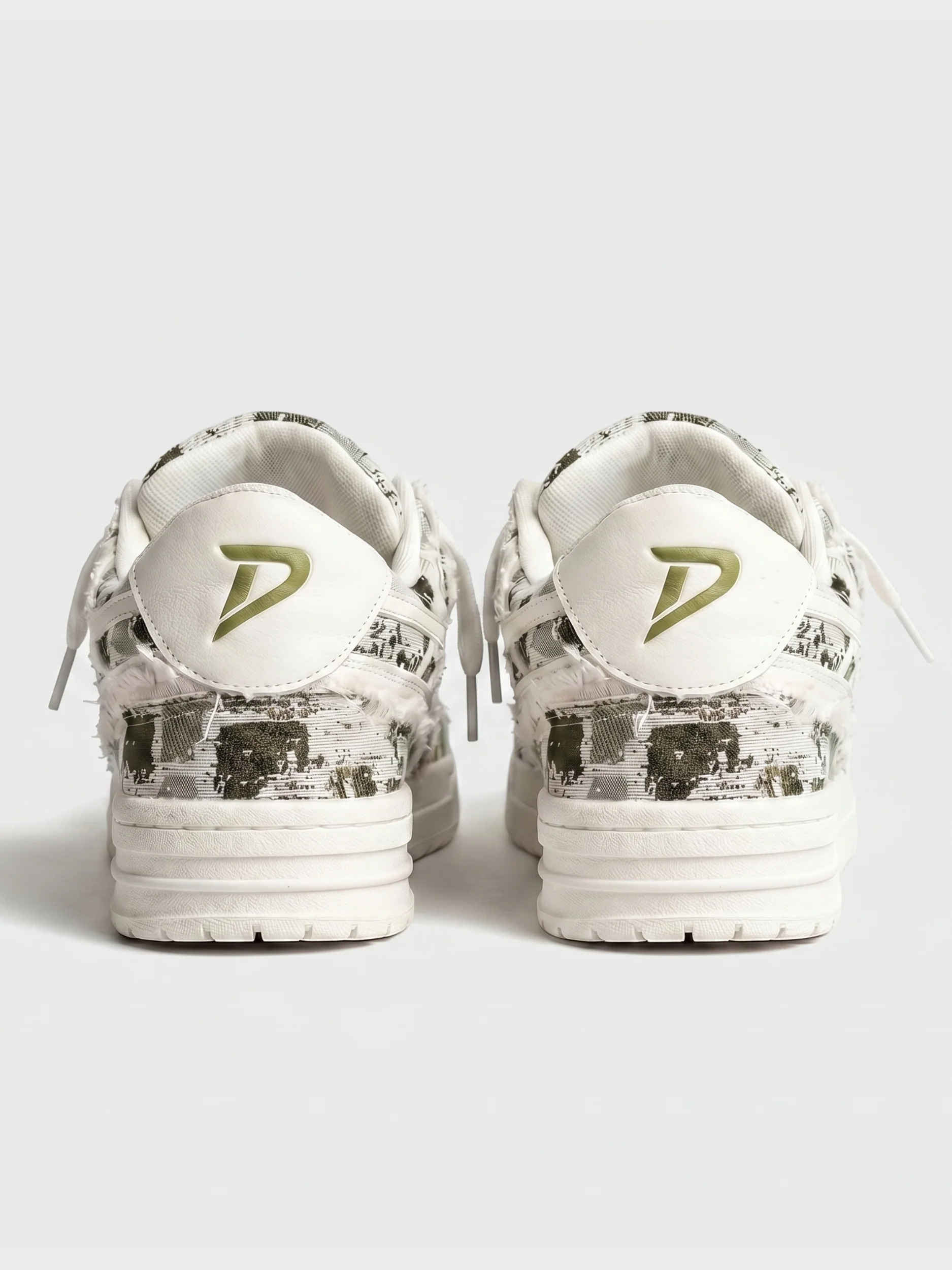 DCRB Broken Camo Green Sneakers - Image 7