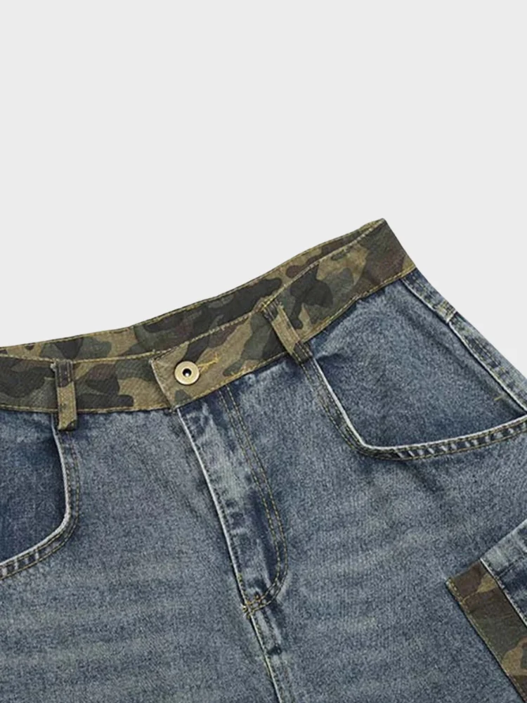 DCRB Camo Patchwork Jorts - Image 2