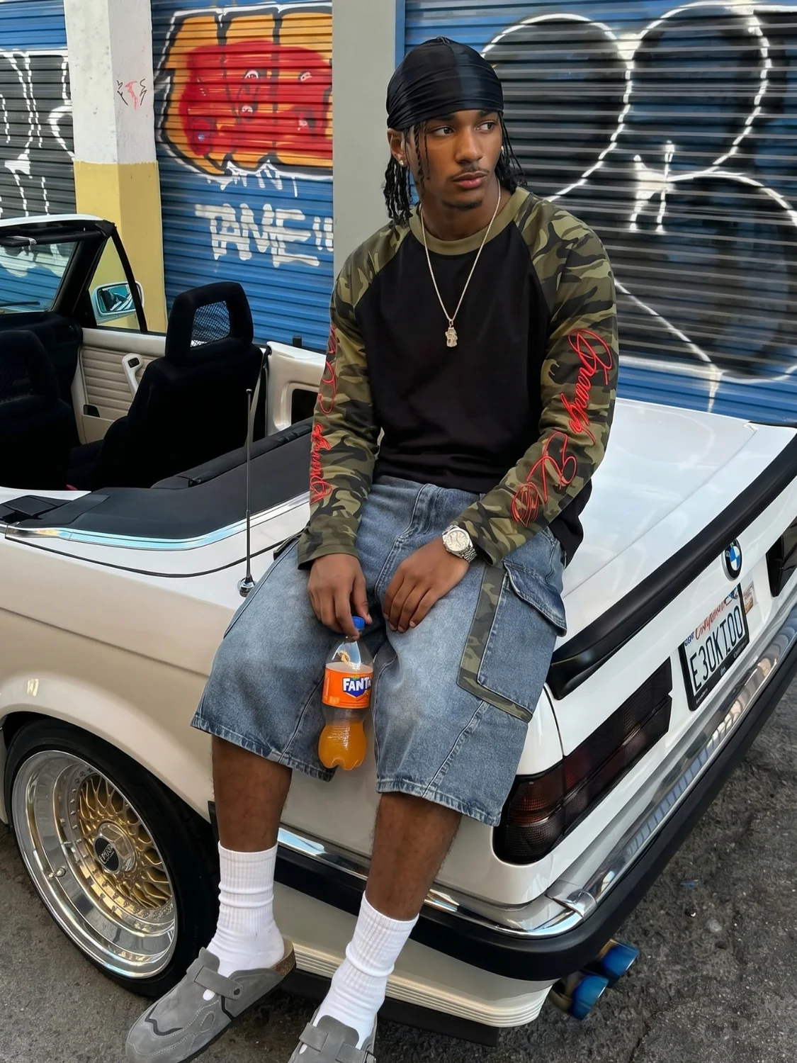DCRB Camo Raglan Longsleeve - Image 2