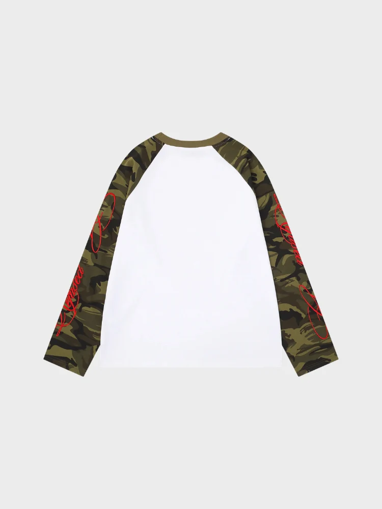DCRB Camo Raglan Longsleeve - Image 4
