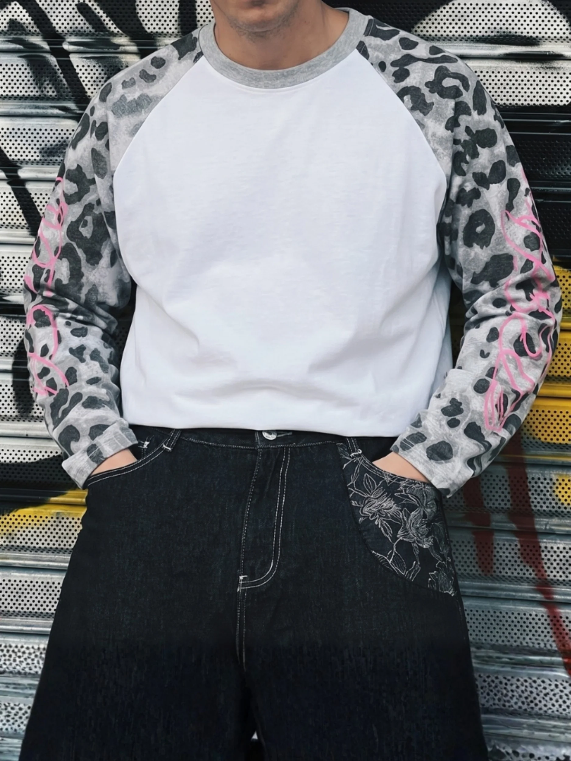 DCRB Leopard Raglan Longsleeve - Image 2