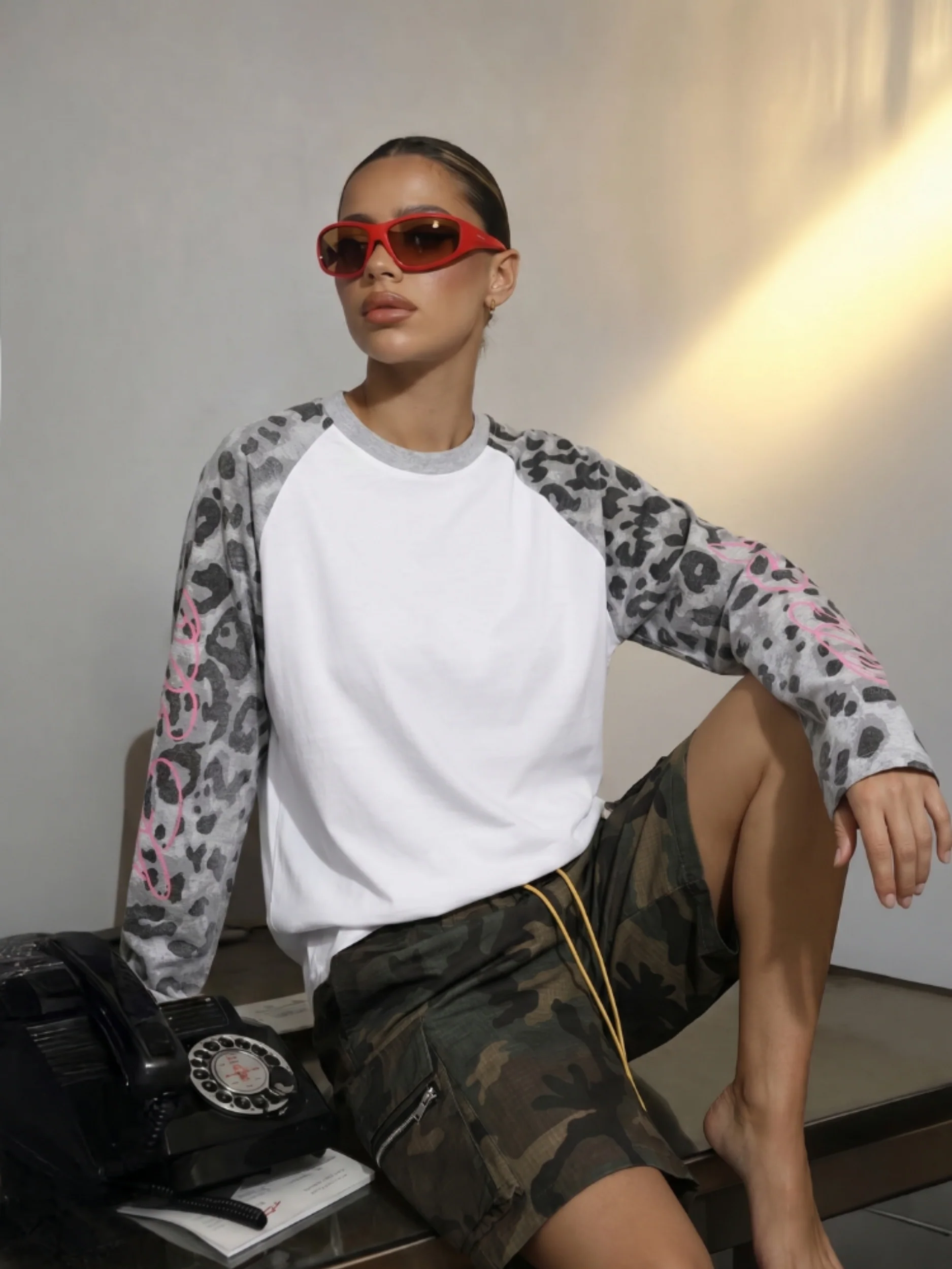 DCRB Leopard Raglan Longsleeve - Image 3