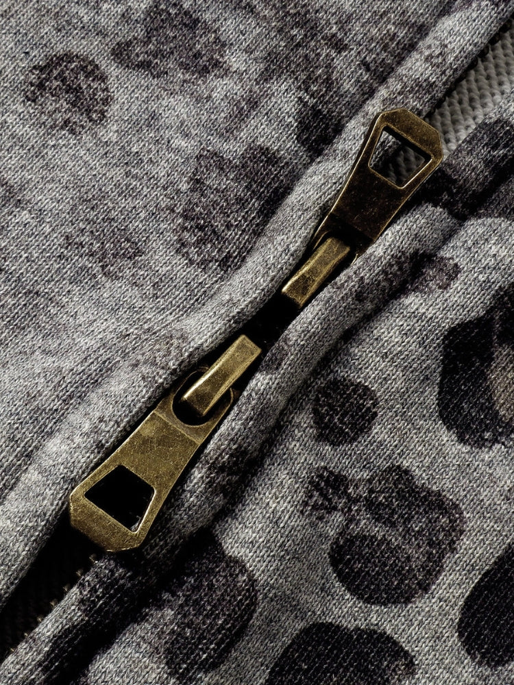 DCRB Leopard Vintage 400 GSM Washed Hoodie - Image 8