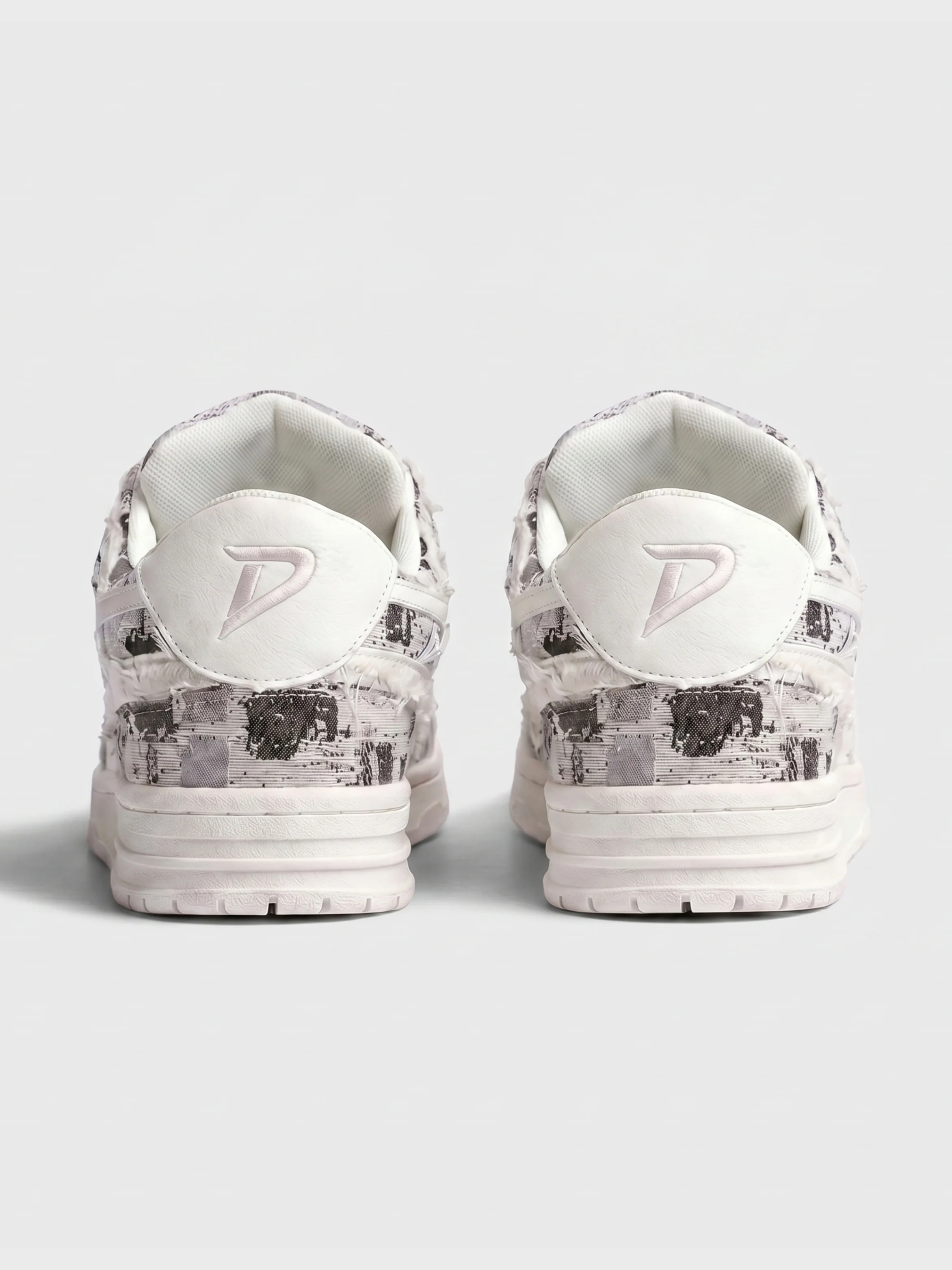 DCRB Broken Camo Grey Sneakers - Image 7