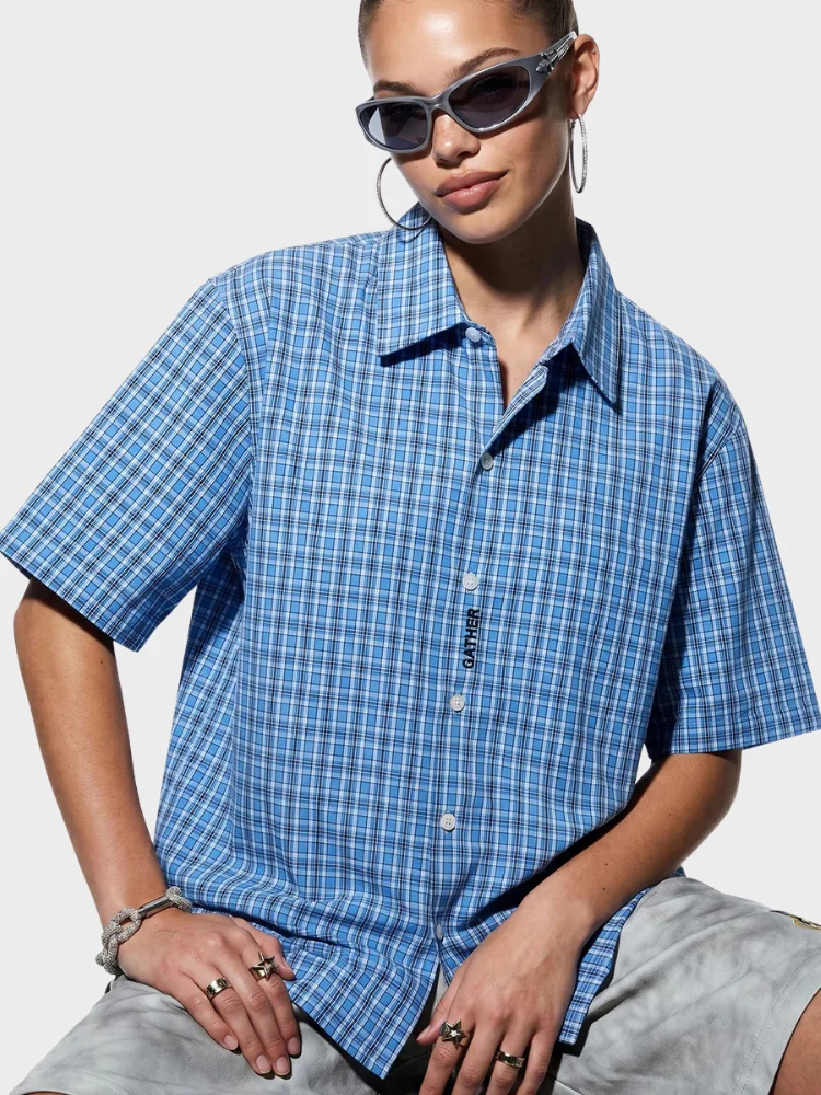 DCRB Plaid Shortsleeve Shirt - Image 6