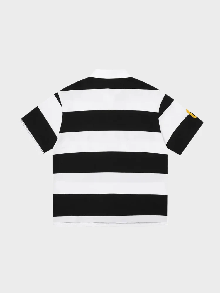 DCRB Striped Polo Sports Tee - Image 4