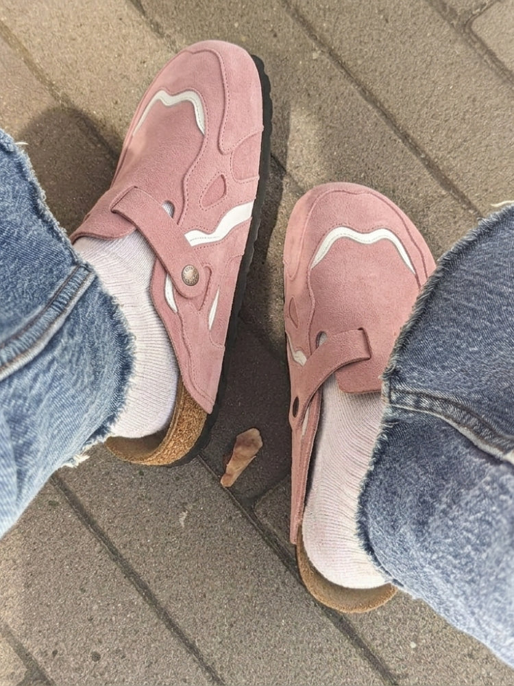 DCRB Wavey Clogs - Dusty Pink - Image 11