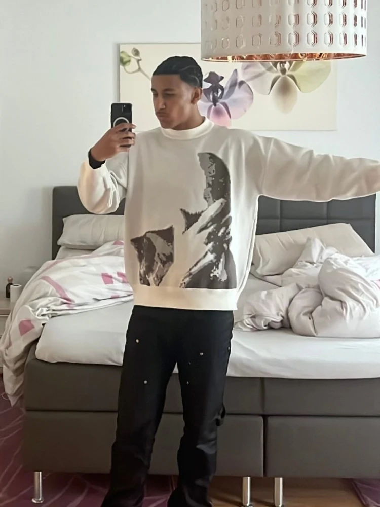 Hidden Face Knit Sweater Frank Ocean - Image 3